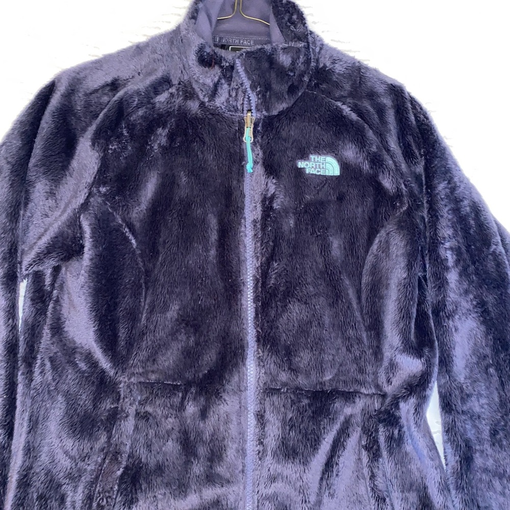Grey/Purple Hue North Face Jacket